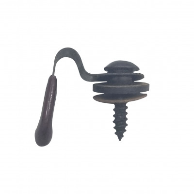 GLASS RETAINER W/PLASTIC COVER