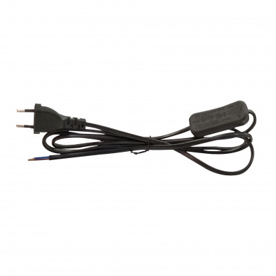 2M H03VVH2-F CABLE W/EU PLUG, TABLE SWITCH